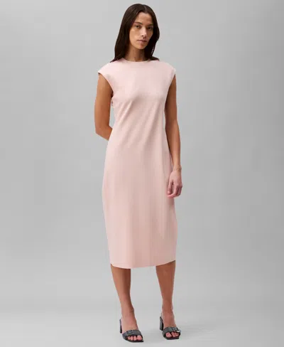 CALVIN KLEIN WOMEN'S PONTE SHIFT DRESS