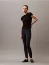 Calvin Klein Women's Ponte Skinny Fit Pants In Blue