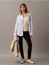 Calvin Klein Women's Ponte Skinny Fit Pants In Black