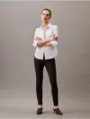 Calvin Klein Women's Ponte Skinny Fit Pants In Black