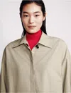 Calvin Klein Women's Poplin Woven Mini Shirt Dress