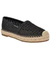 Calvin Klein Padona Espadrille Flat In Black