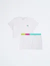Calvin Klein Women's Pride This Is Love Plus Size Sleep T-shirt + Shorts Set In White