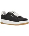 Calvin Klein Women's Prizin Round Toe Sneakers In Black