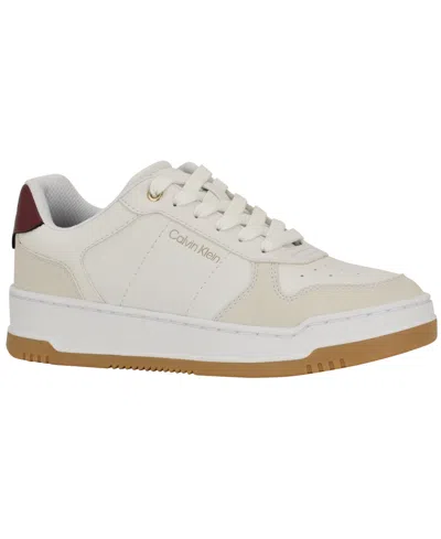 Calvin Klein Women's Prizin Round Toe Sneakers In Multi