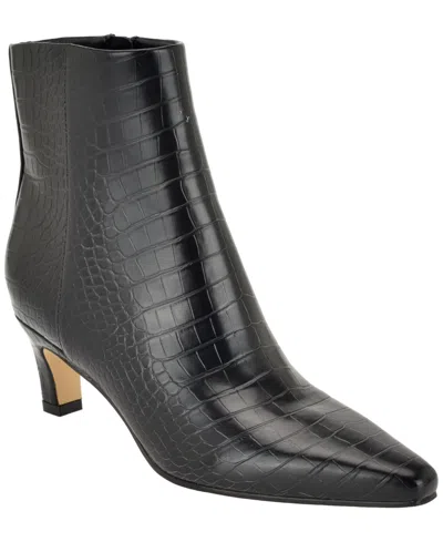 Calvin Klein Women's Promise Kitten Heel Booties In Black