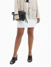 Calvin Klein Women's Recycled Crepe Mini Skirt
