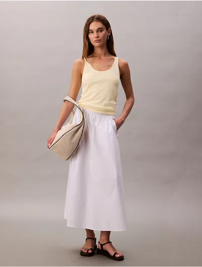 Calvin Klein Women's Refined Cotton Tank Top