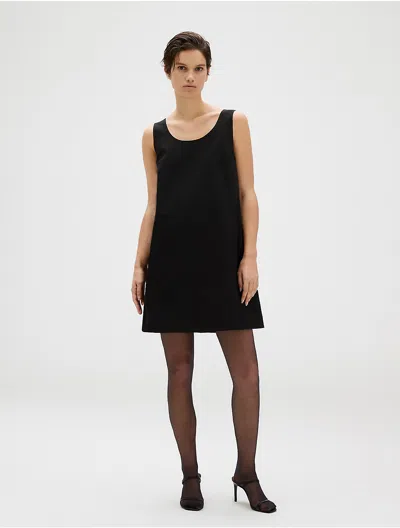 CALVIN KLEIN WOMEN'S REFINED STRETCH MINI DRESS