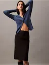 Calvin Klein Women's Refined Stretch Pencil Skirt