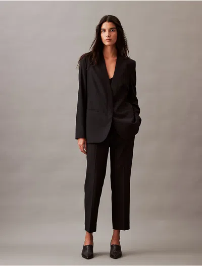 Calvin Klein Women's Refined Stretch Slim Trouser