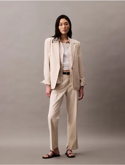 Calvin Klein Women's Refined Stretch Tapered Trouser
