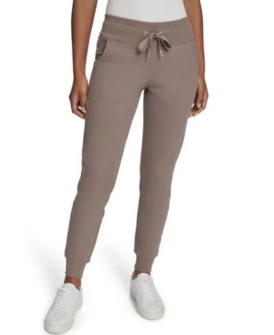 Calvin Klein Women's Relaxed Fit Jogger Sweatpants In Brown