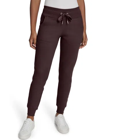 Calvin Klein Women's Relaxed Fit Jogger Sweatpants In Brown
