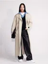 Calvin Klein Women's Relaxed Tailored Blazer In Peyote
