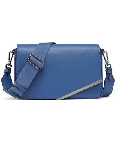 Calvin Klein Women's Ria Small Crossbody Bag In Blue