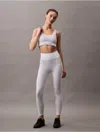 Calvin Klein Women's Rib Sport Leggings In Brilliant White