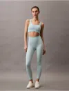 Calvin Klein Women's Rib Sport Leggings In Ether