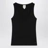 Calvin Klein Black Ribbed Tank Top