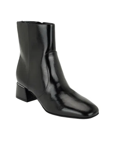 Calvin Klein Women's Rizy Block Heel Booties In Black