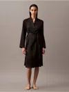 Calvin Klein Women's Satin Robe