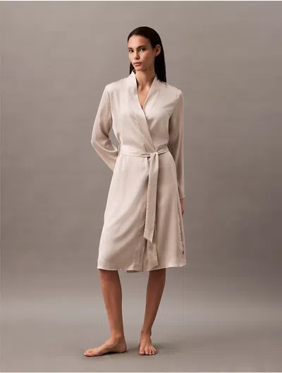 Calvin Klein Women's Satin Robe