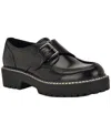 Calvin Klein Saundee Monk Strap Shoe In Black
