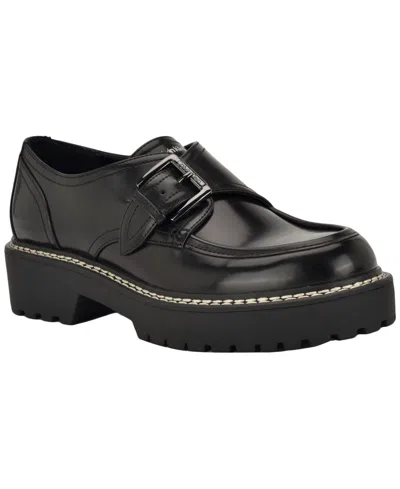 CALVIN KLEIN WOMEN'S SAUNDEE LUG SOLE LOAFERS