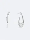 Calvin Klein Women's Sculpted Hoop Earrings