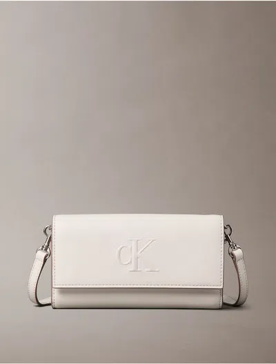 Calvin Klein Women's Sculpted Impression Wallet In Wind Chime