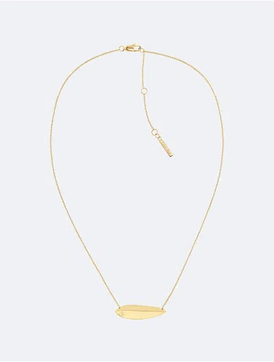 CALVIN KLEIN WOMEN'S SCULPTURAL CONTOUR NECKLACE