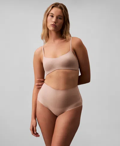 Calvin Klein Women's Second Skin Smoothing Brief Underwear Qf8156