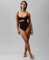 Calvin Klein Women's Secure Sculpt Thong Shaping Underwear Qf8116
