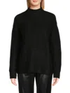 Calvin Klein Women's Sequin Drop Shoulder Sweater In Black