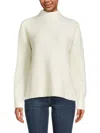 Calvin Klein Women's Sequin Drop Shoulder Sweater In Ecru