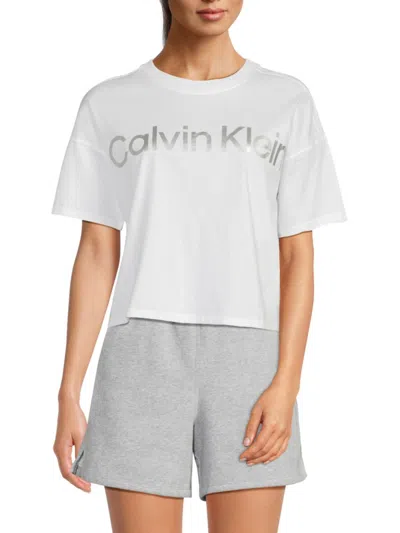 Calvin Klein Women's Short-sleeve Logo T-shirt