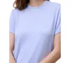 Calvin Klein Women's Short-sleeve Sleep Tee Qs7435 In Saltwater