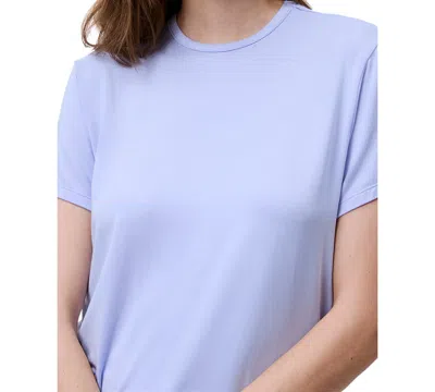 Calvin Klein Women's Short-sleeve Sleep Tee Qs7435 In Saltwater