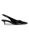 Calvin Klein Women's Simira 37mm Kitten Heel Slingback Pumps In Black