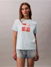 Calvin Klein Women's Skyscraper Graphic Boxy T-shirt
