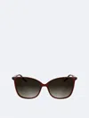 Calvin Klein Women's Slim Butterfly Sunglasses