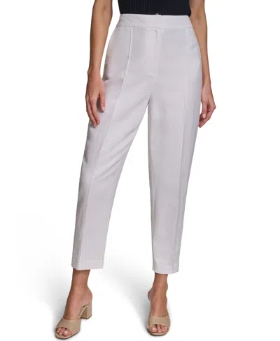 Calvin Klein Women's Slim-leg Pants In White