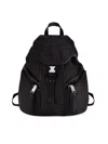 Calvin Klein Women's Small Shay Buckle Backpack In Black