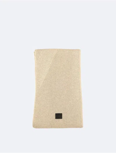 Calvin Klein Women's Solid Ribbed Scarf