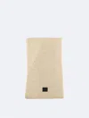 Calvin Klein Women's Solid Ribbed Scarf In Unbleached Heather