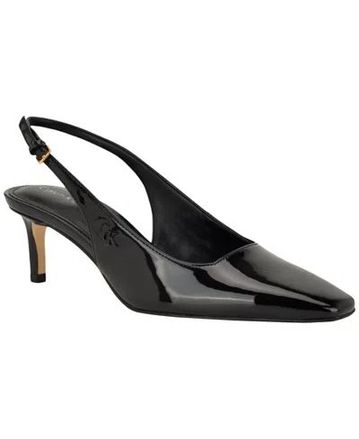 Calvin Klein Women's Sorena Snip Toe Slingback Pumps In Black