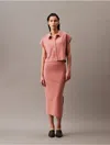 Calvin Klein Women's Split Hem Midi Skirt