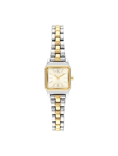 Calvin Klein Women's Square Monogram Bracelet Watch In Multi