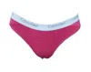 Calvin Klein Women's Standard One Cotton Thong Panty In Desert Sunset In Multi