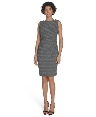 CALVIN KLEIN WOMEN'S STARBURST SHEATH DRESS